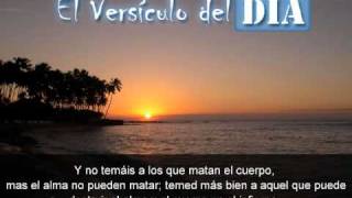 Miniatura del video: El versiculo del dia .com - Mateo 10 v28