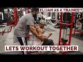 Intense Lower Lat Workout With Client & Friend Elijah Explained in Hindi at Chicago Barbell Compound