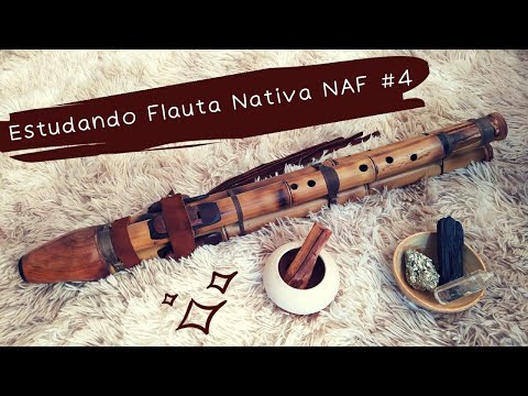 Estudando Flauta Nativa NAF - #4 Melodias
