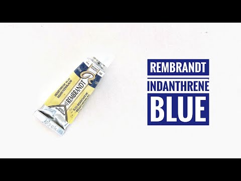 Rembrandt Indanthrene Blue Watercolor