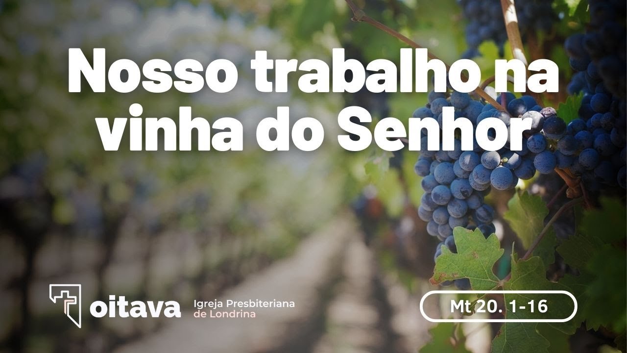 Nosso trabalho na vinha do Senhor - Culto ao vivo 25/08/2024 - Oitava IPB de Londrina