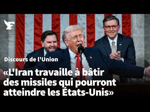 Ce qu’il faut retenir du discours de l’Union de Donald Trump