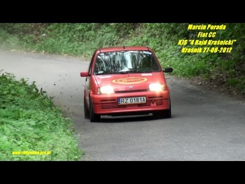 Marcin Porada - Fiat CC - KJS "4 Rajd Kraśnicki" - Kraśnik 26-08-2012