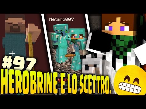 MINECRAFT VANILLA - HEROBRINE E LO SCETTRO.. Il mistero! EP.97