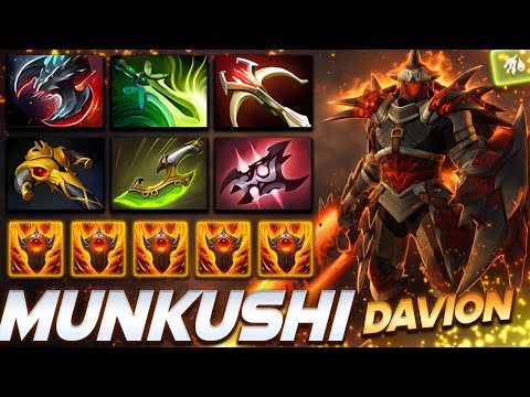 Munkushi Dragon Knight Davion - Dota 2 Pro Gameplay [Watch & Learn]