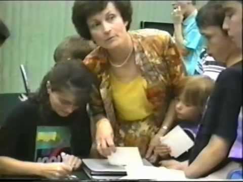 Olga Nemes-Angela und Falco Seyferth in Weiherhof 1991