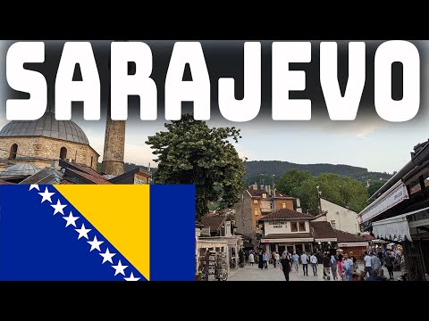 AN EVENING IN SARAJEVO-GETTING DINNER IN OLD TOWN