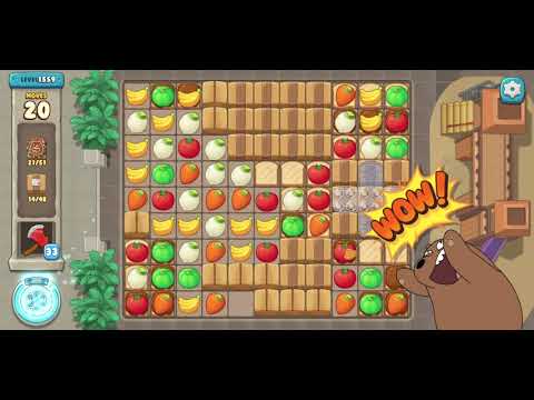 We Bare Bears Match3 Repairs Level 1559 - No Boosters