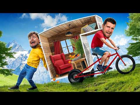 On a construit un VÉLO CARAVANE (il est vraiment fou)
