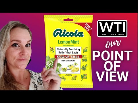 Ricola Sugar Free Cough Drops - WTI product video review