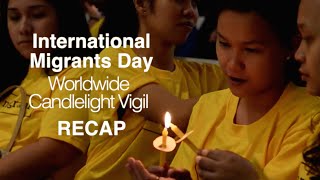 International Migrants Day Candlelight Vigils Worldwide