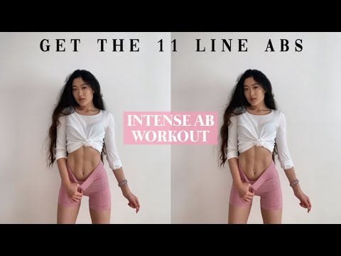 INTENSE 10MIN AB WORKOUT | GET THE 11 LINE ABS, FEEL THE BURN