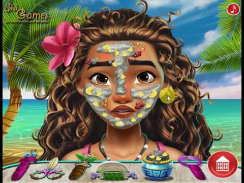 Moana is sick help her - movie love story animation