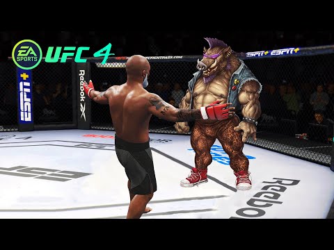 UFC4 Mike Tyson vs Bebop TMNT EA Sports UFC 4 - Epic Fight
