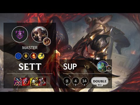 Sett Support vs Amumu - EUW Master Patch 11.24