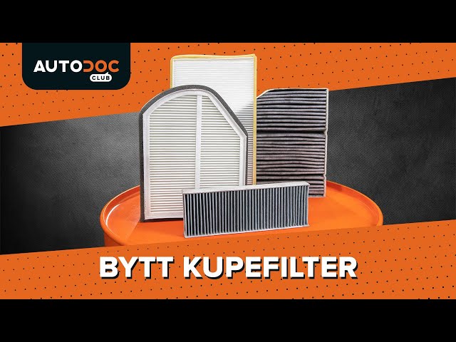 Se en videoguide om hvordan du skift TOYOTA SIENTA Klimafilter