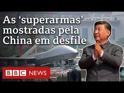 O que novas armas revelam sobre poder militar da China
