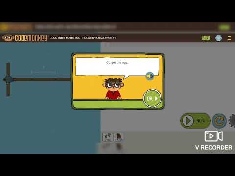 DODO DOES MATH MULTIPLICATION 1 TO 20 CODEMONKEY