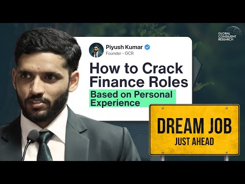 How to crack your Finance Interview | Equity Research Guidance | From a Senior Sell-Side Analyst
