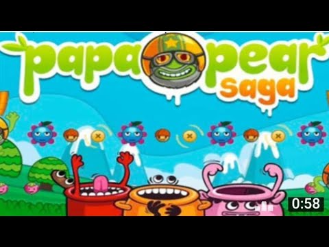 Papa pear Saga level at 1040