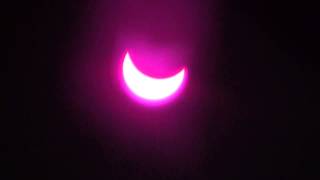 preview picture of video 'Solar Eclipse 20th March 2015 - Slovakia - Trnovec nad Váhom - 10:58 (GMT+1)'