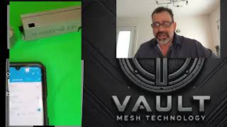 Download the video "Demo shows two key functions of VaultMesh TAGin action.Local Command , Motion-Triggered Transmission"