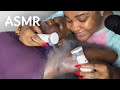 ASMR Belly Button Cleaning Belly Massage Armpit Cleaning Care Belly Button Care Whispers