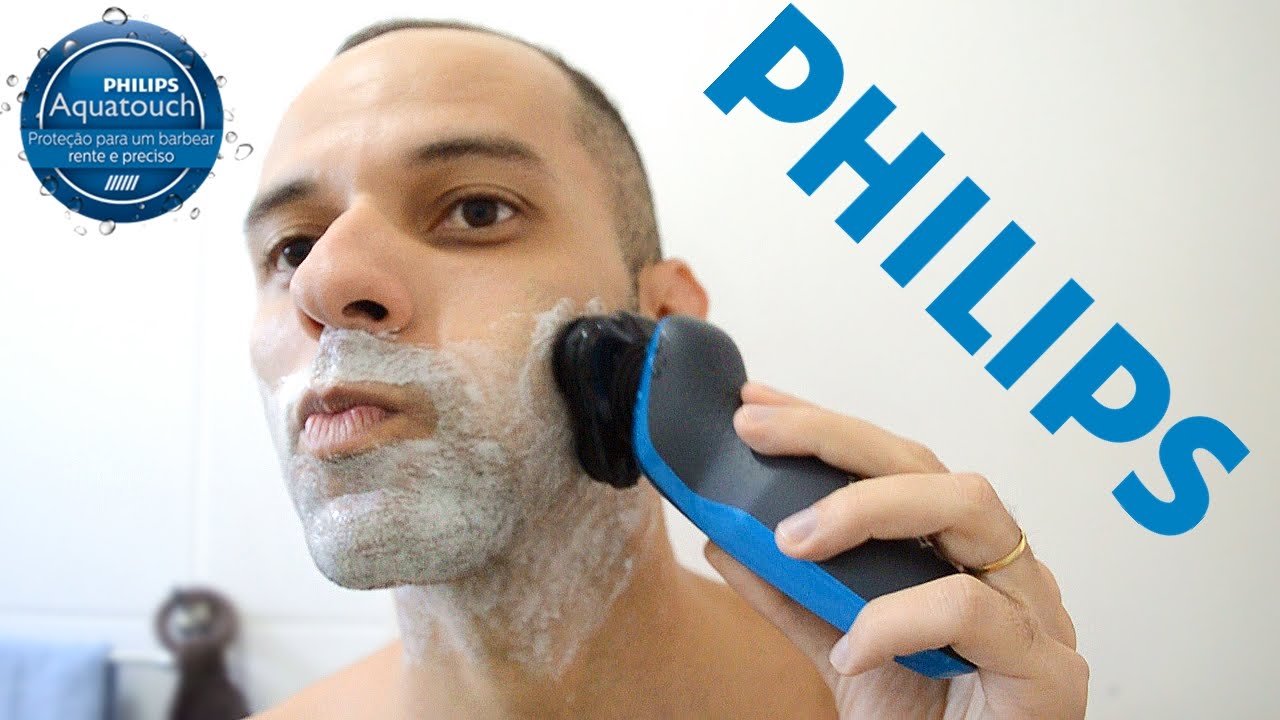 Review Barbeador Philips AquaTouch: Barbeador Elétrico Seco e Molhado [muito bom]