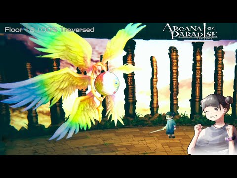 Arcana of Paradise —The Tower— Walkthough Part 7 Final Boss & Believe in Paradise Ending Lang-Lang