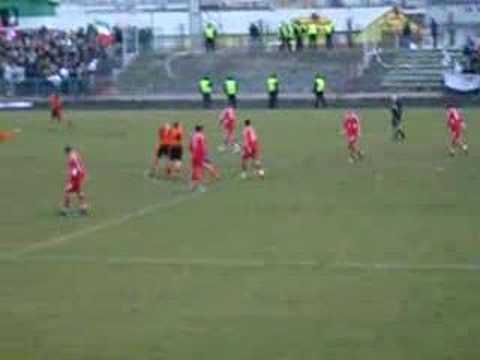 ORZEŁ KOLNO VS WARMIA GRAJEWO (1-3) rzut karny