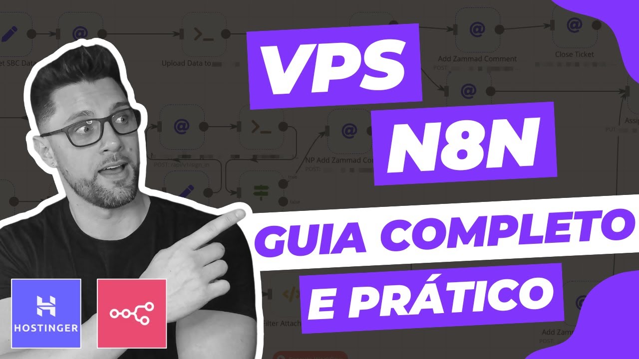 N8N E VPS HOSTINGER [2025] - GUIA DEFINITIVO E COMPLETO DE COMO CONFIGURAR (MESMO SEM EXPERIÊNCIA)