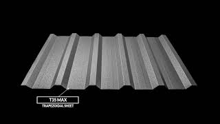 Hornval Trapézový plech T35 MAX Polyester Gloss 0,7 mm