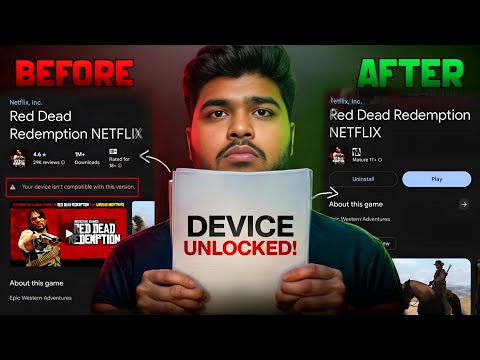 RDR Mobile Not Compatible FIX 🔓 Unlock Install Button on Android (2025 Working Method)