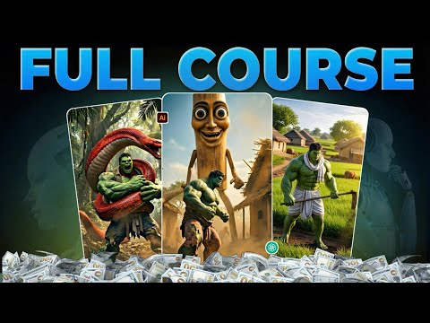 Make Viral Hulk AI Video (Full Course) | Hulk AI Video Kaise Banaye Step-by-Step (Free Tools)