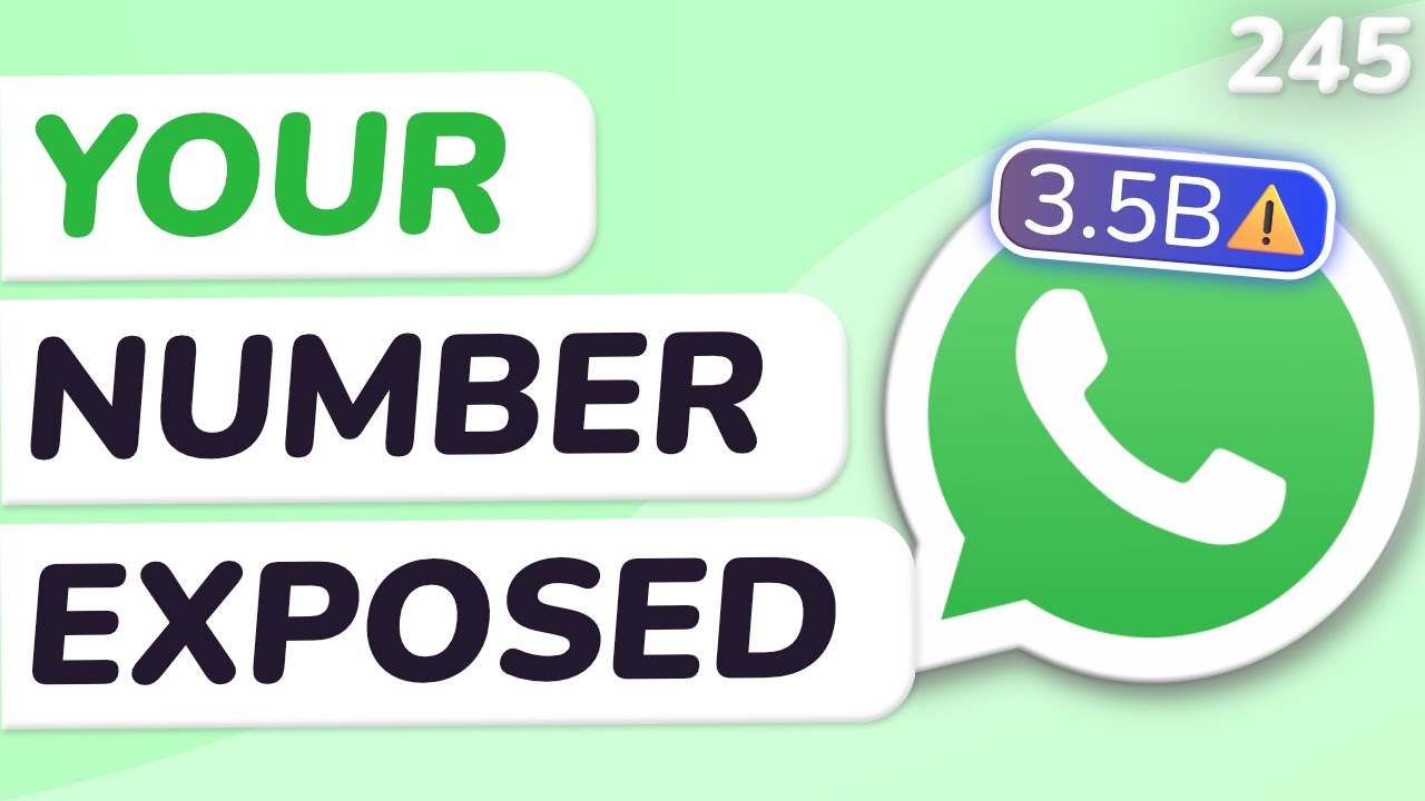 WhatsApp Leaked 3.5 BILLION Numbers
