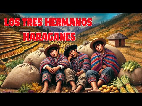 LOS TRES HERMANOS FLOJOS Y UNA MADRE VIUDA (cuento andino)