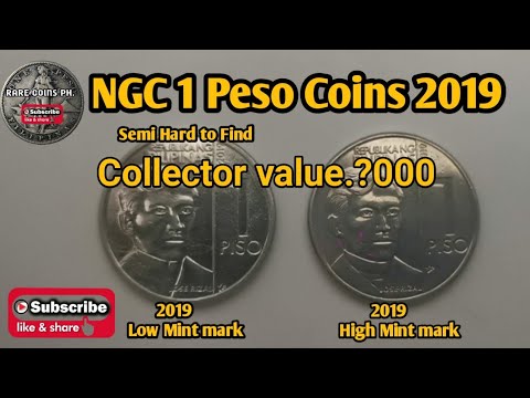 NGC 1 Peso Low mint mark 2019