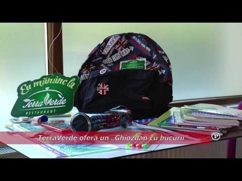 TerraVerde oferă un „Ghiozdan cu bucurii”