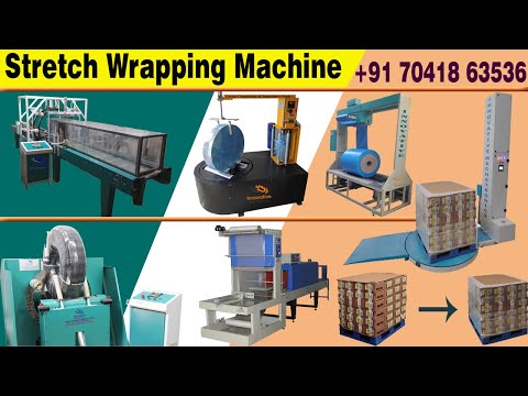 Fully Automatic Stretch Wrapping Machine