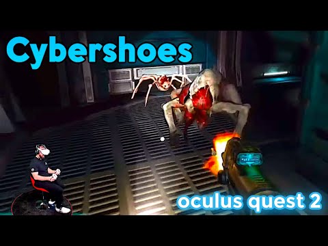 Cybershoes Wireless Oculus Quest 2 Gameplay - TWD Saints & Sinners, Arizona Sunshine, Doom 3 VR