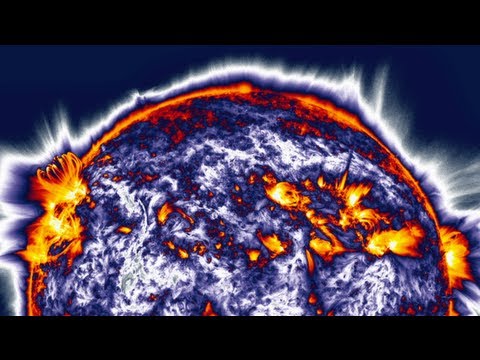 NASA Turns Sun Into A Beautiful Color Wonderland