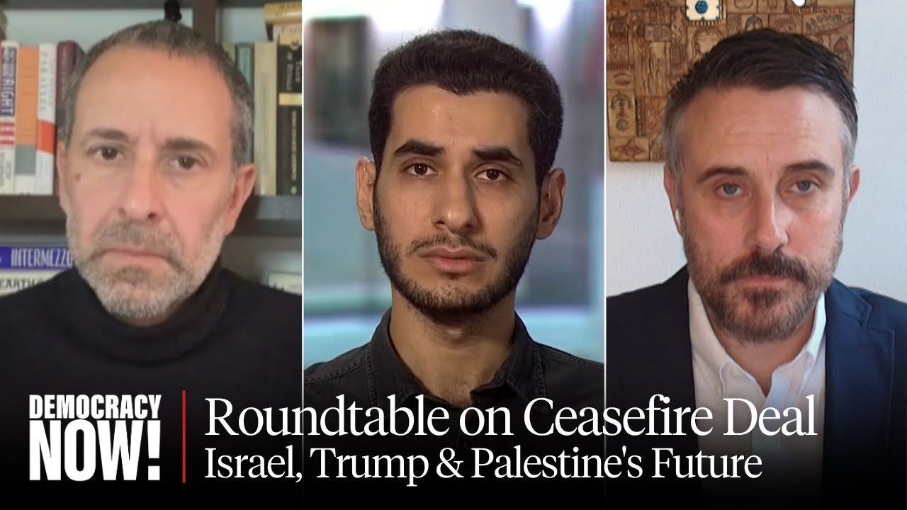 Gaza Ceasefire: Daniel Levy, Muhammad Shehada, Jeremy Scahill on Trump's Role & Palestine's Future