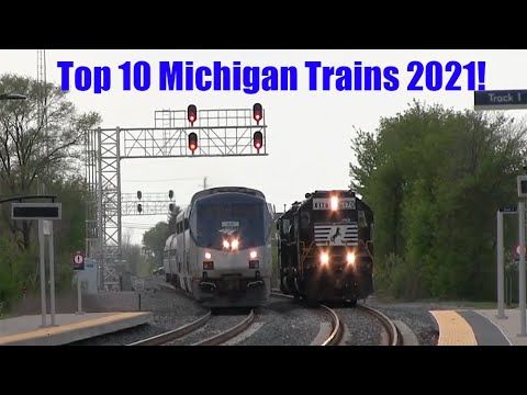 Top 10 Michigan Trains of 2021!