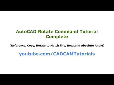 AutoCAD Tutorial Circle Command 3 Point 2 Point Tan Tan Radius Tangent Circles