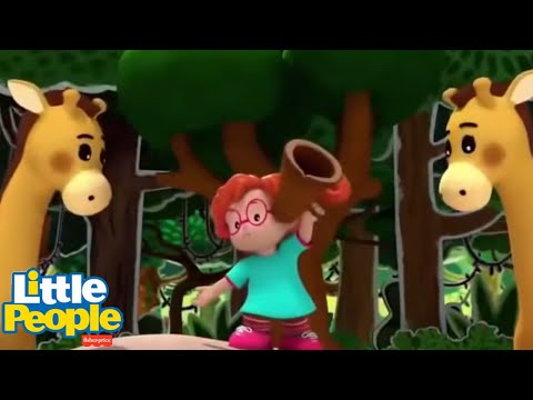 A Jungle Parade!☀️⭐ Fisher Price Little People ⭐ Compilation - Kids TV Series, Kingdom Kids Zone - Little People - Fisher Price