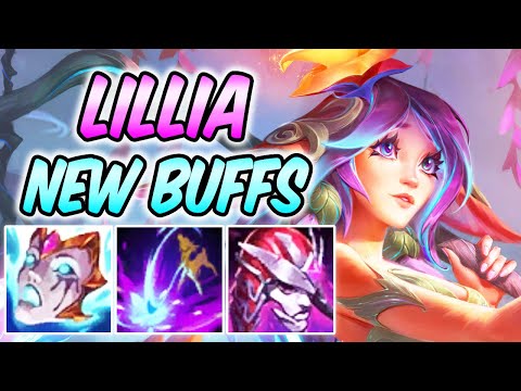*NEW AMAZING LILLIA BUFF* INSANE ONE SHOT WITH W - LILLIA MID | Build & Runes | League of Legends