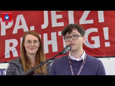 1.Mai-Demo Münster 2019: Redebeitrag der DGB Jugend Münster
