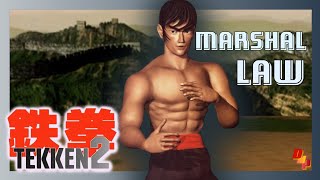 MARTIAL LAW - TEKKEN 2 Arcade On Medium - PS1