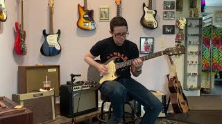 Video thumbnail for 1968 Gibson Melody Maker 3 and Perfecto Moto Jacket by FannysHouseofMusic