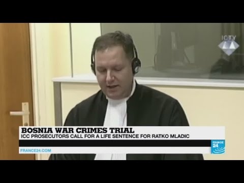 Bosnia war crimes trial: 'Life sentence request for Ratko Mladic not a surprise'
